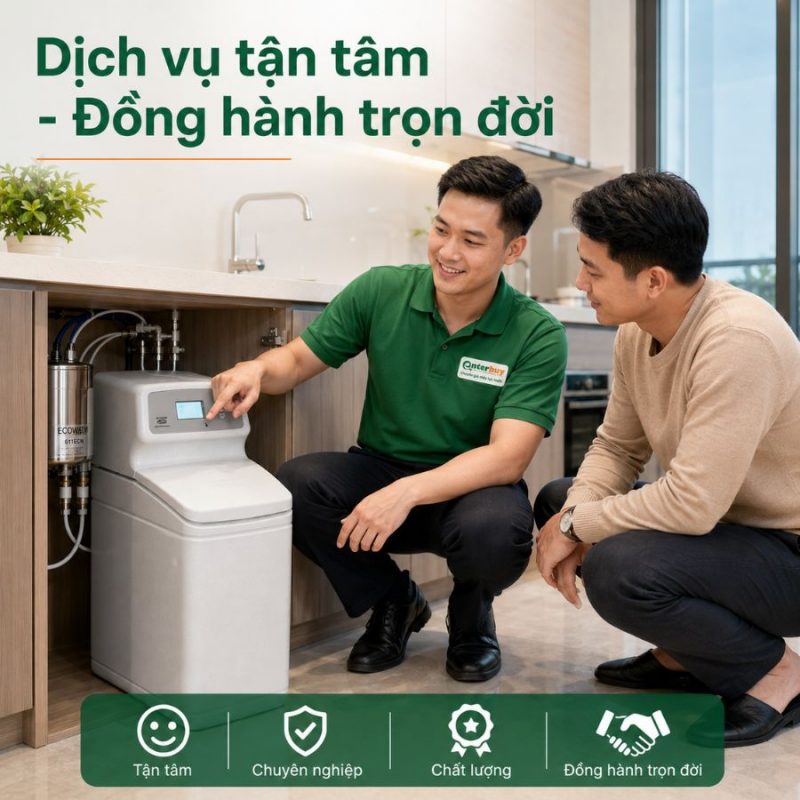 Lọc tổng đầu nguồn Ecowater 611ECM
