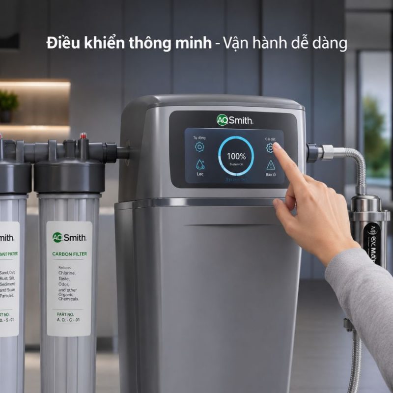 Hệ thống lọc nước đầu nguồn A. O. Smith i97S