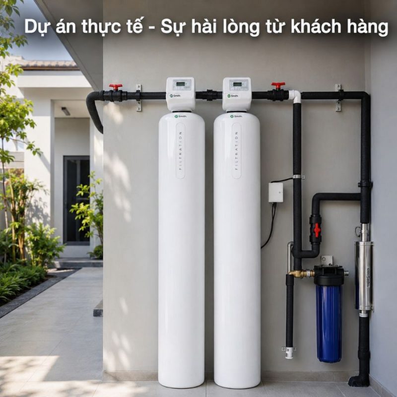 Hệ thống lọc nước đầu nguồn AO Smith MMF 100 pro