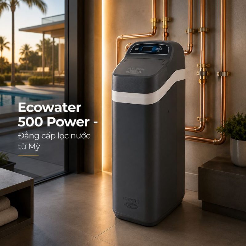 Lọc tổng đầu nguồn Ecowater 500 Power
