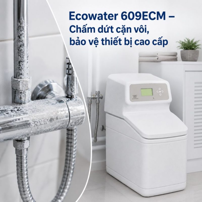Lọc tổng đầu nguồn Ecowater 609ECM