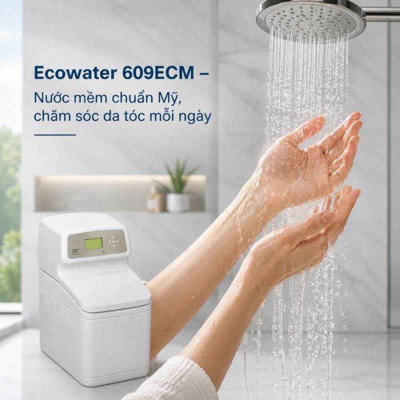 Lọc tổng đầu nguồn Ecowater 609ECM