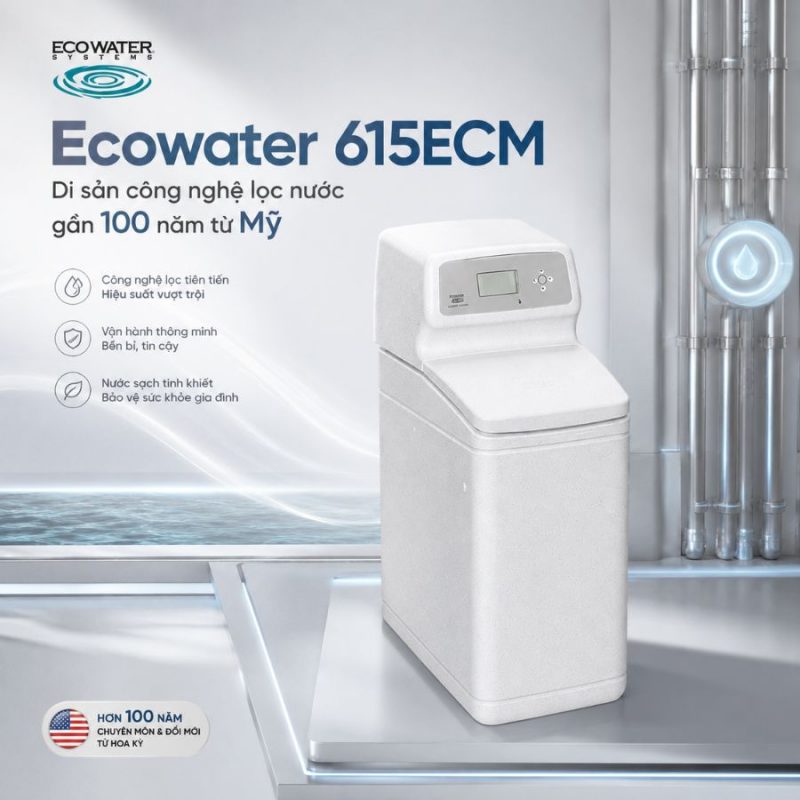Lọc tổng đầu nguồn Ecowater 615ECM