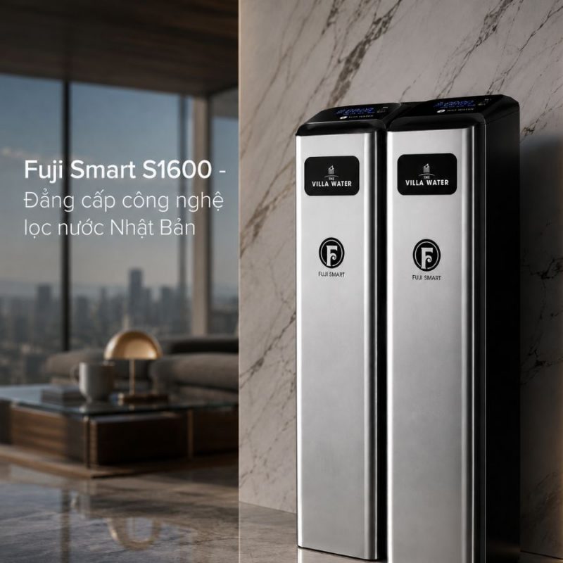 Hệ thống lọc nước đầu nguồn chất lượng Fuji Smart S1600