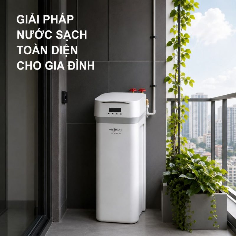 Bộ lọc nước trung tâm dùng điện ViessMann Vitopure S2-2T