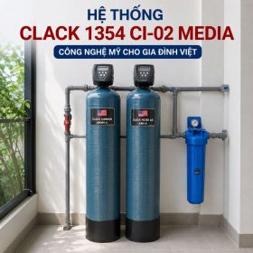 Hệ thống lọc nước đầu nguồn Clack 1354 CI-02 Media