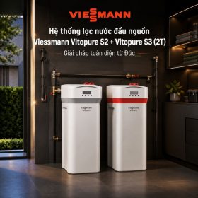 Hệ thống lọc nước đầu nguồn Viessmann Vitopure S2 + Vitopure S3 (2T)