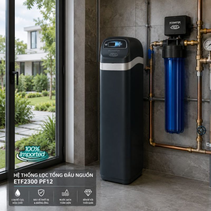 Lọc tổng đầu nguồn Ecowater ETF2300 PF12
