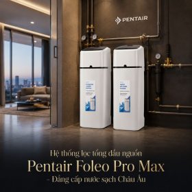 Hệ thống lọc tổng đầu nguồn Pentair Foleo Pro Max nhập khẩu từ Châu Âu