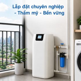 Lọc nước tổng đầu nguồn GE GTEC-15A01-G (làm mềm)
