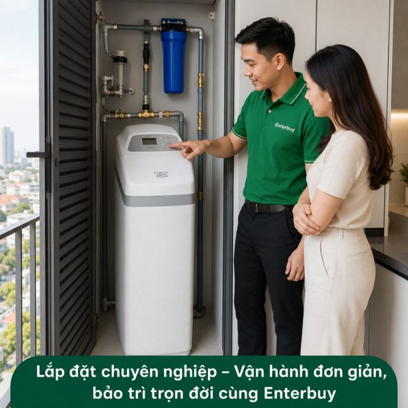 Lọc tổng đầu nguồn Ecowater 818ECD