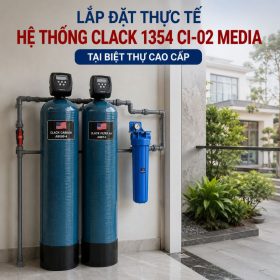 Hệ thống lọc nước đầu nguồn Clack 1354 CI-02 Media