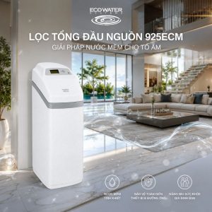 Lọc tổng đầu nguồn 925ECM - Giải pháp nước mềm cho tổ ấm