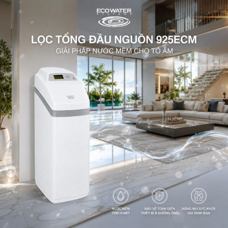 Lọc tổng đầu nguồn Ecowater 925ECM