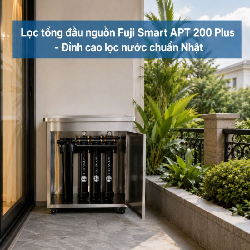 Lọc tổng đầu nguồn Fuji Smart APT 200 Plus