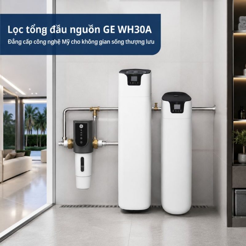 Lọc tổng đầu nguồn GE WH30A