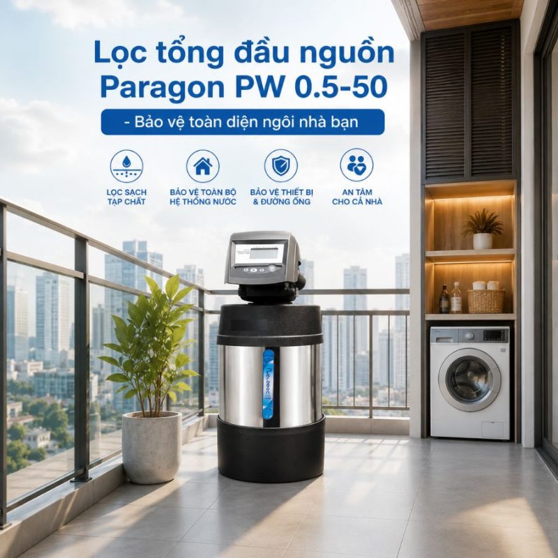 Lọc tổng đầu nguồn Paragon PW 0.5-50