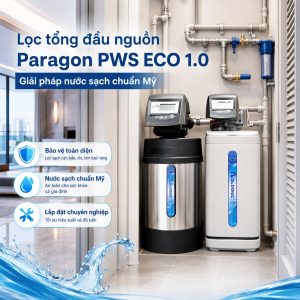 Lọc tổng đầu nguồn Paragon PWS ECO 1.0 - Giải pháp nước sạch chuẩn Mỹ