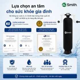 Hệ thống lọc nước đầu nguồn A. O. Smith AOS MMF 100
