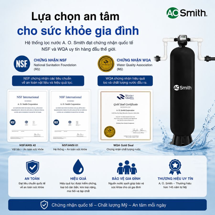 Lựa chọn an tâm cho sức khỏe gia đình
