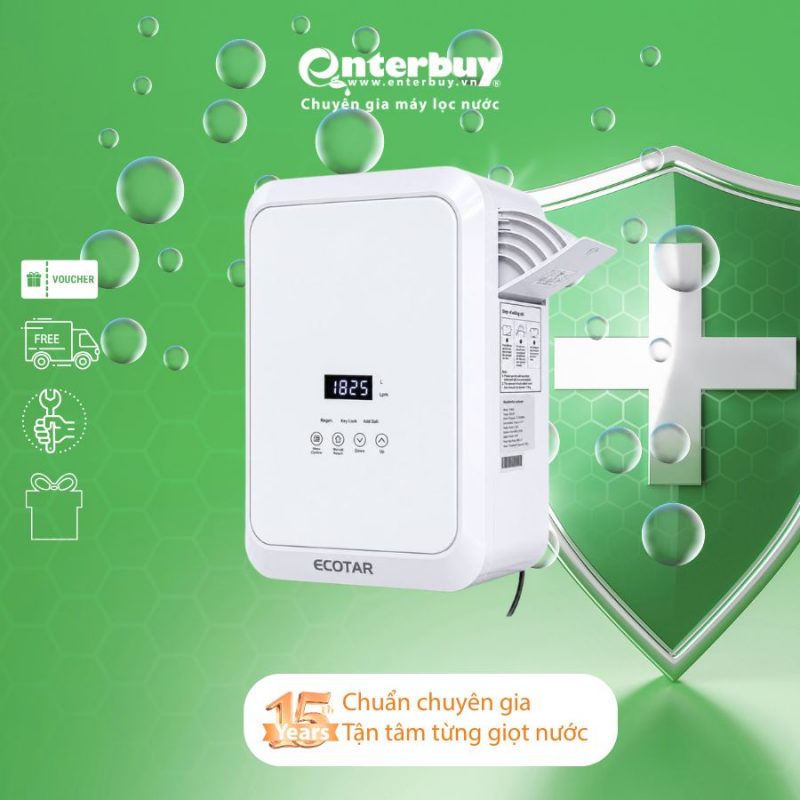 Máy làm mềm nước treo tường Ecotar R50