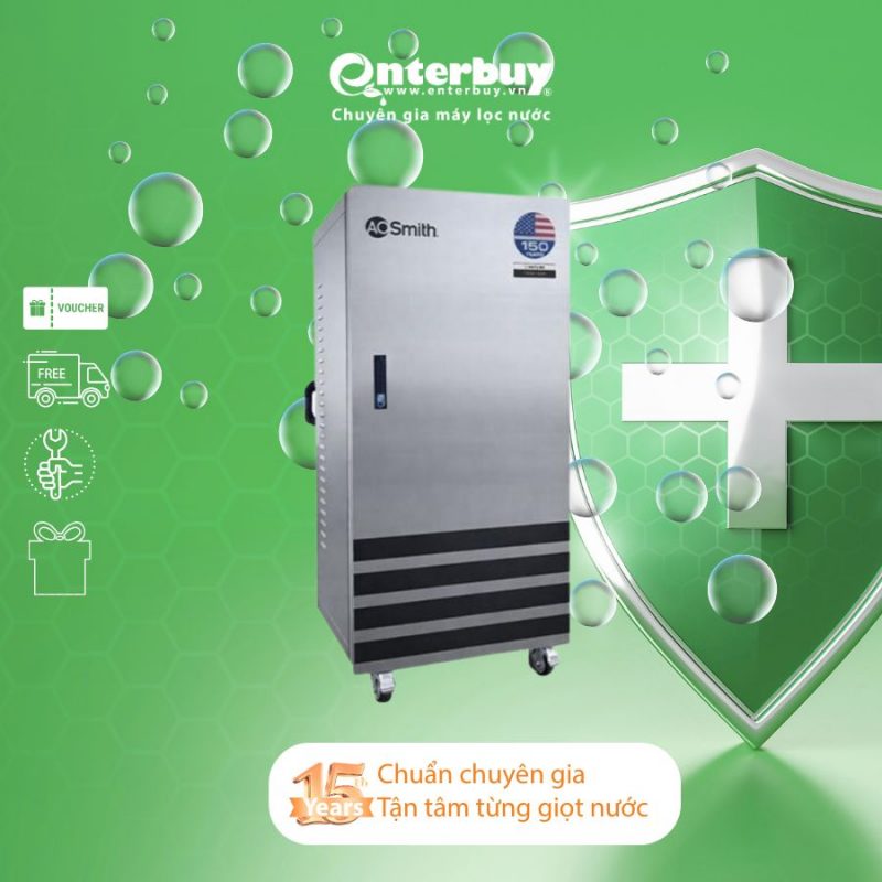 Máy lọc tổng đầu nguồn A. O. Smith AOW-S400 Pro