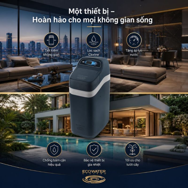 Lọc tổng đầu nguồn Ecowater 300 Boost