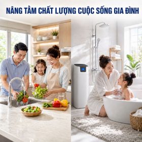 Lọc nước tổng đầu nguồn GE GE GTEC-30A01-G (làm mềm)