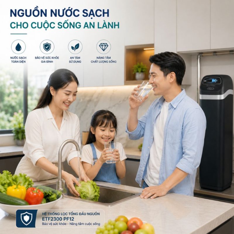 Lọc tổng đầu nguồn Ecowater ETF2300 PF12