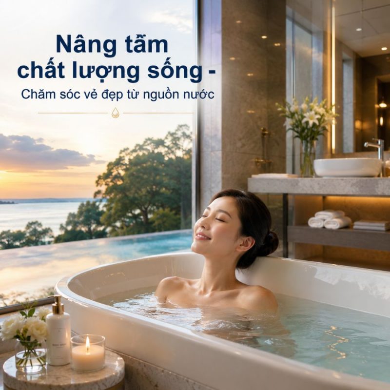 Hệ thống lọc tổng vi sinh Homesping 4000V