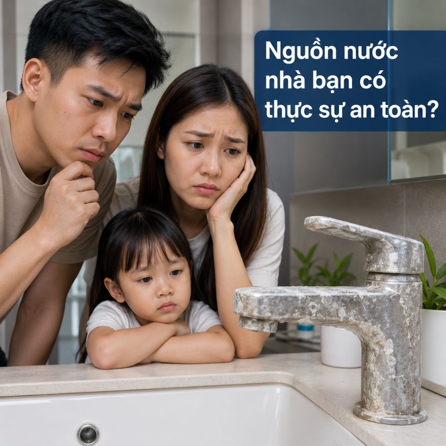 Nguồn nước nhà bạn có thực sự an toàn?