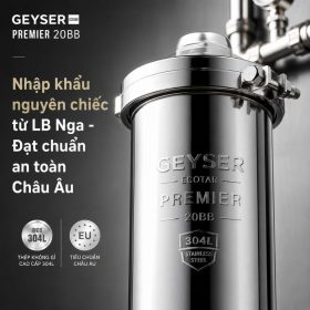 Cột lọc nước tắm sinh hoạt Geyser Ecotar Premier 20BB