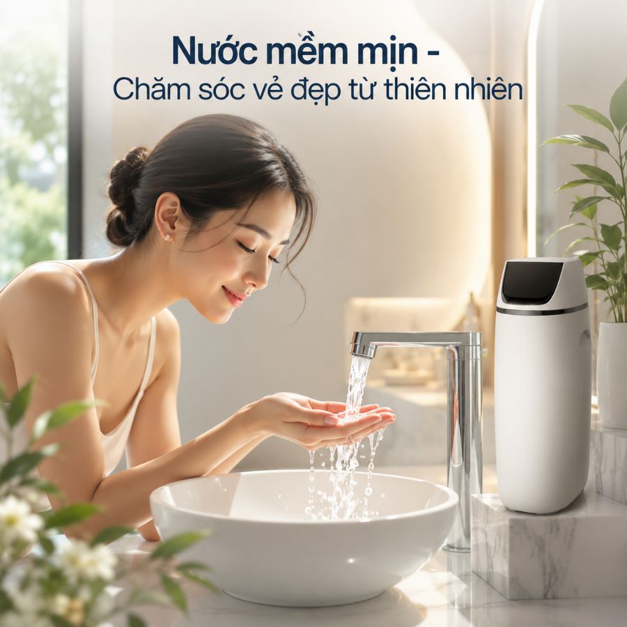 Nước mềm mịn - Chăm sóc vẻ đẹp từ thiên nhiên