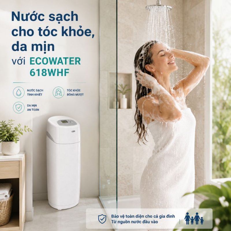 Lọc tổng đầu nguồn ECOWATER 618WHF