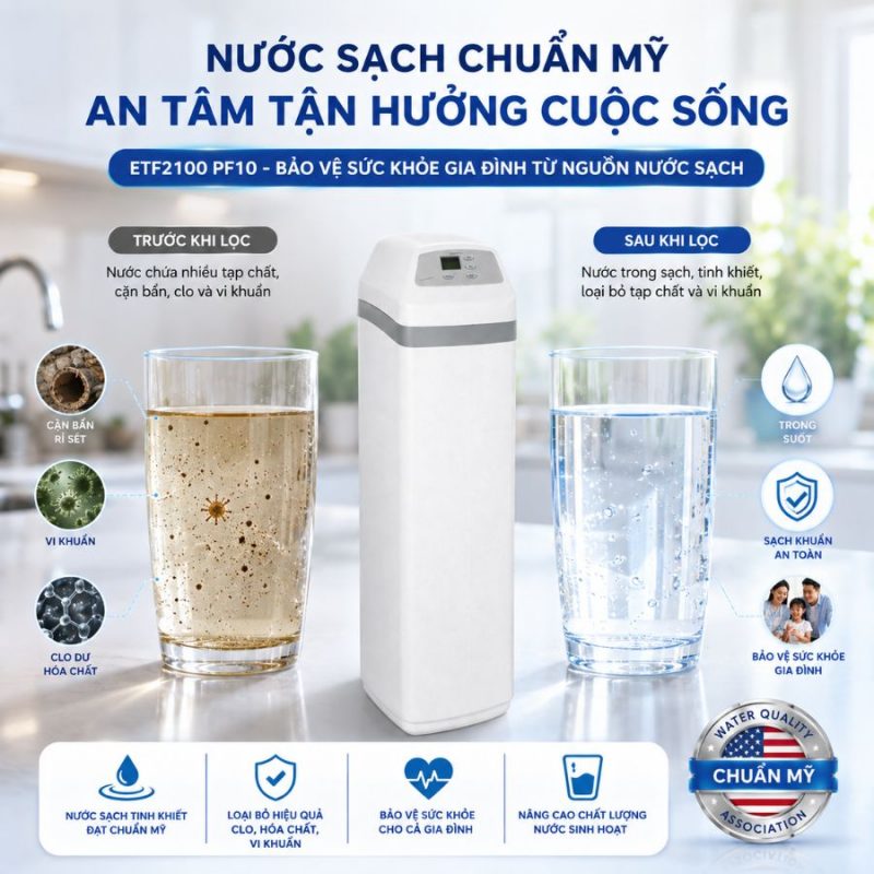 Lọc tổng đầu nguồn Ecowater ETF2100 PF10