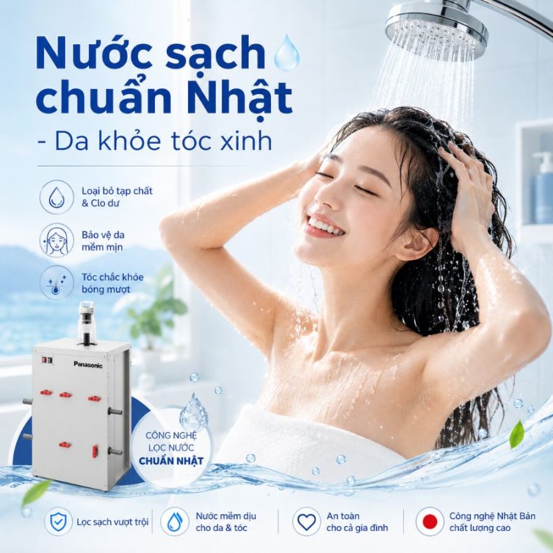 Hệ thống lọc nước đầu nguồn Panasonic WPS FP-10LMSM1