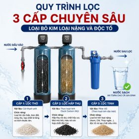 Hệ thống lọc nước đầu nguồn Clack 1354 CI-02 Media