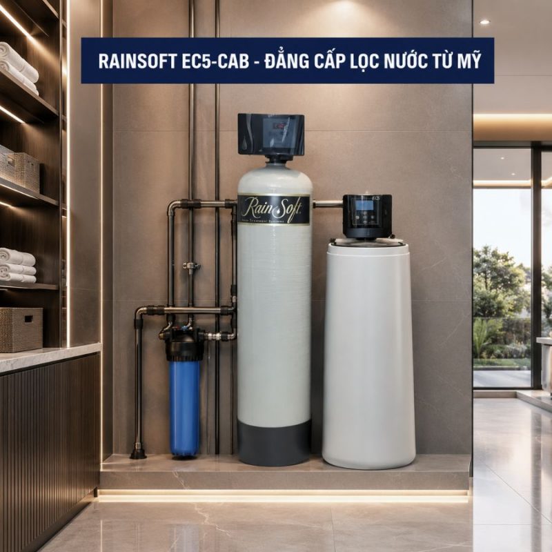 Hệ thống lọc nước đầu nguồn RainSoft EC5-CAB