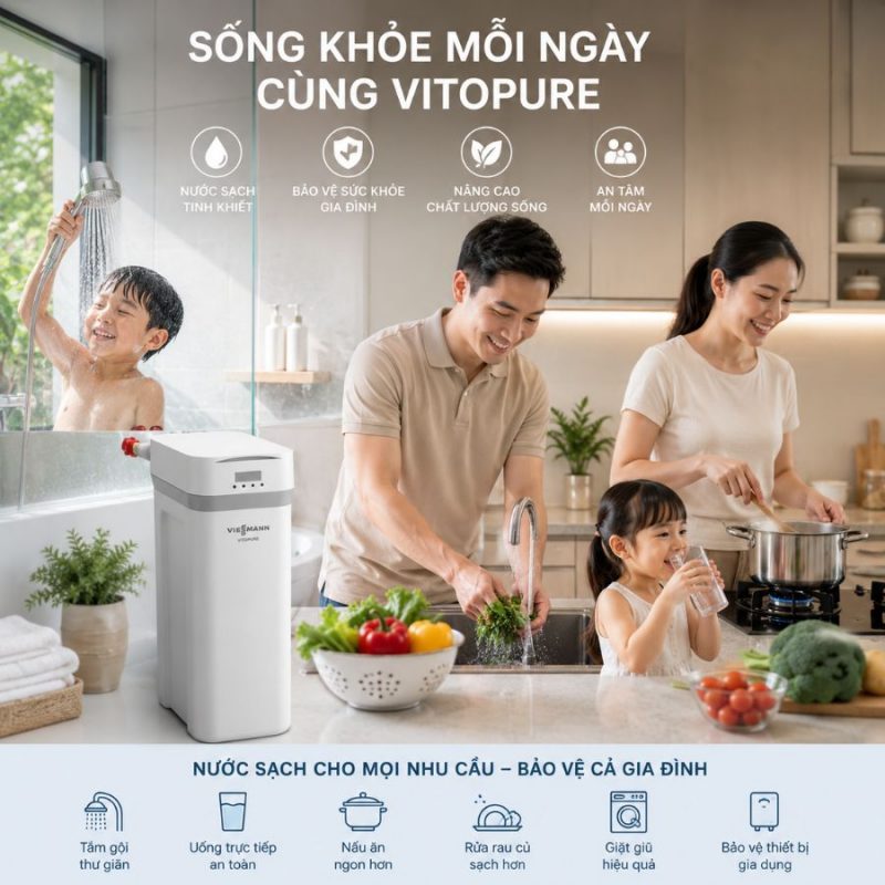 Bộ lọc nước trung tâm dùng điện ViessMann Vitopure S2-2T
