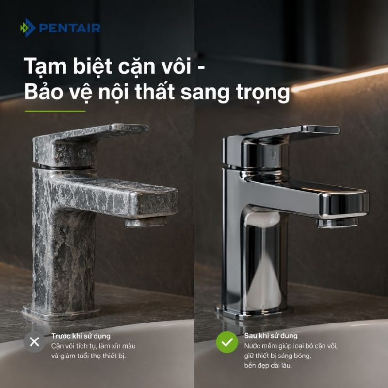 Lọc tổng đầu nguồn Pentair Softena Smart CS Midi