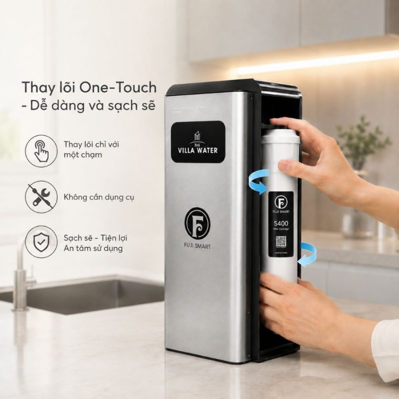 Hệ thống lọc nước đầu nguồn chất lượng Fuji Smart S400