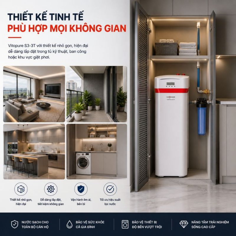 Lọc tổng đầu nguồn Viessmann Vitopure S3-3T