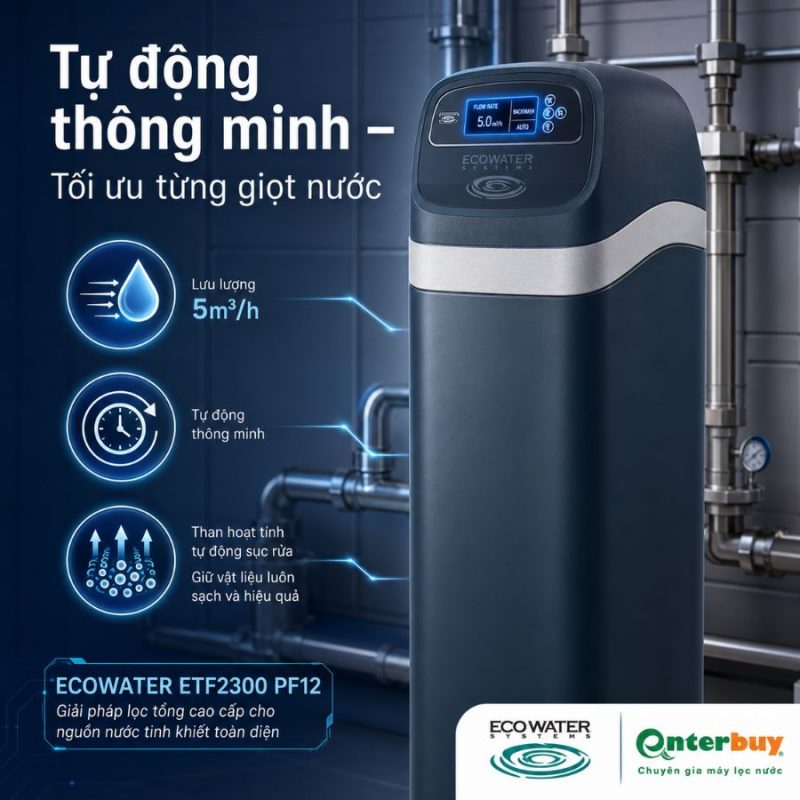 Lọc tổng đầu nguồn Ecowater ETF2300 PF12