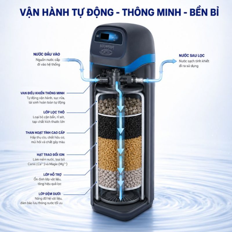 Lọc tổng đầu nguồn ECOWATER ETF2300 ECCWS