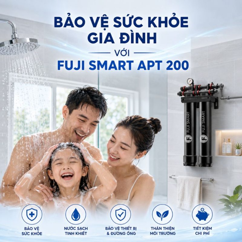 Lọc tổng đầu nguồn Fuji Smart APT 200 chuẩn Nhật