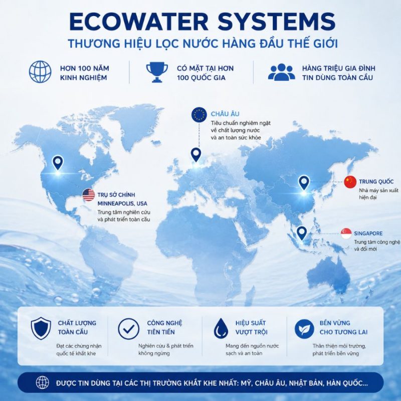 Lọc tổng đầu nguồn Ecowater 618WHF