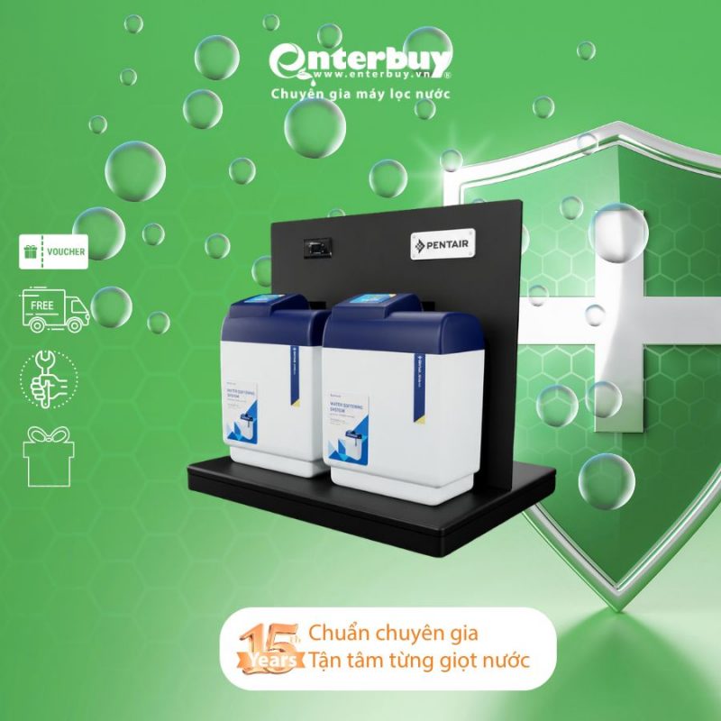 Lọc tổng đầu nguồn Pentair Softena Smart CS Midi
