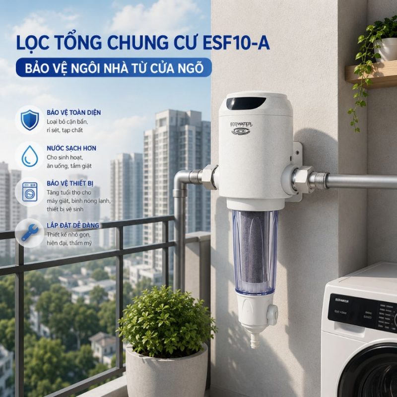 Lọc tổng đầu nguồn Ecowater ESF10-A