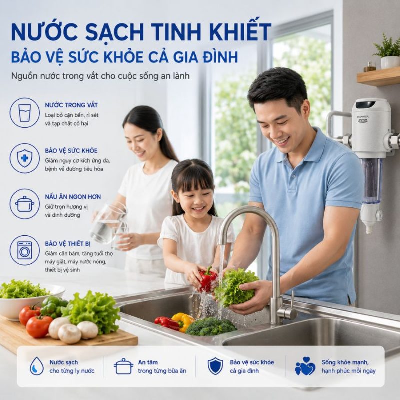 Lọc tổng đầu nguồn Ecowater ESF10-A
