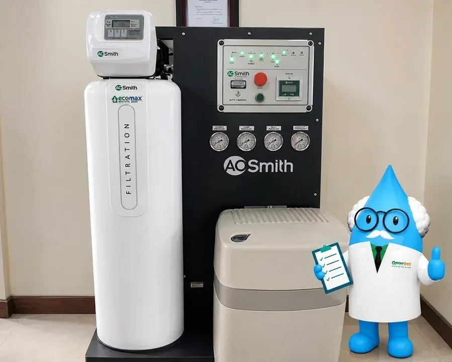 Lọc tổng AO Smith có phù hợp gia đình Việt Nam không? Cần xem nguồn nước trước